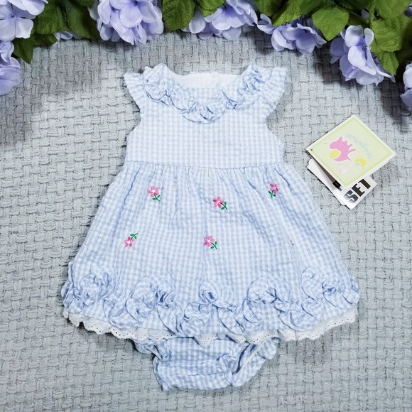 Youngland Other - 2/$24 Youngland blue/white gingham Summer dress